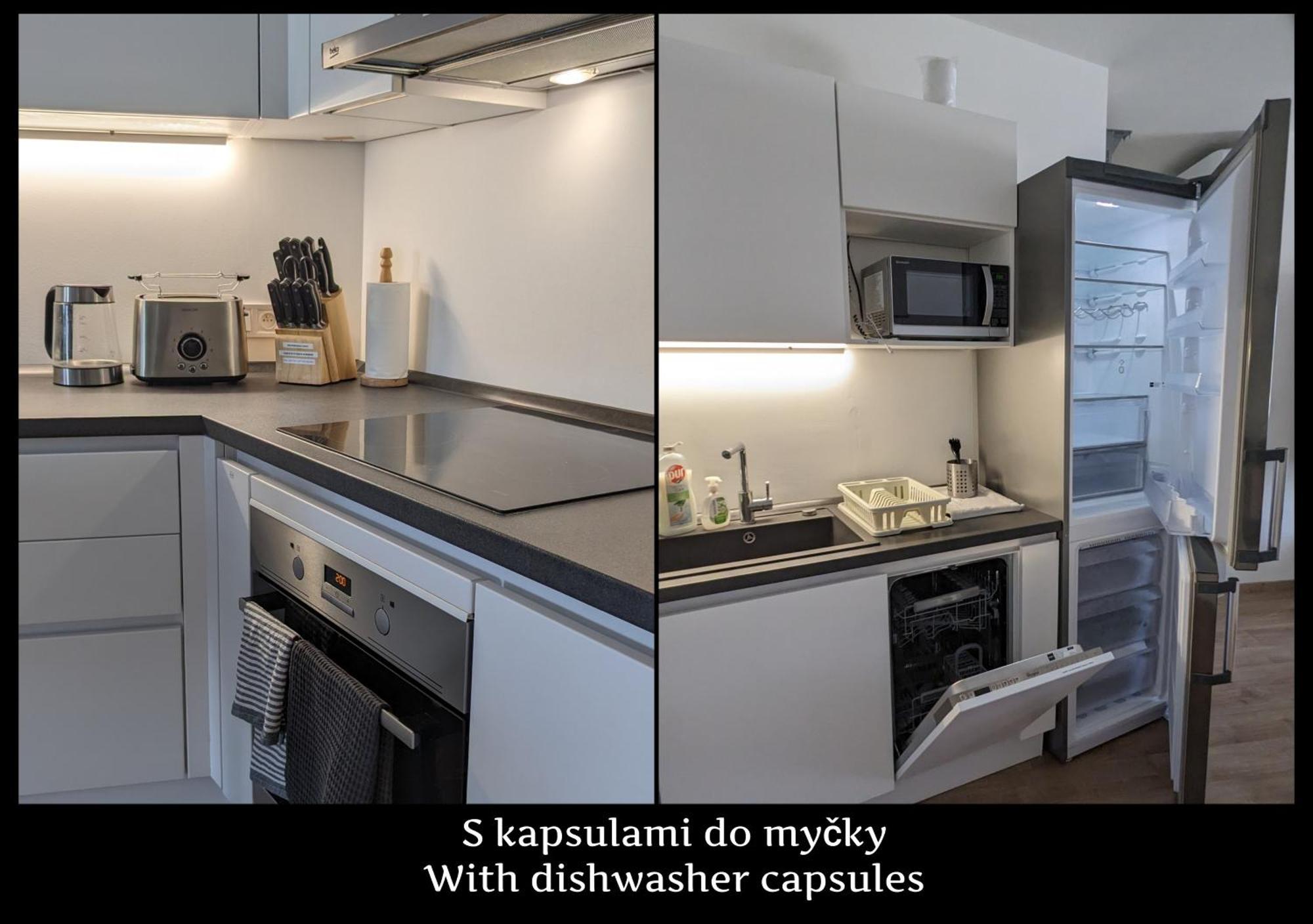 E2 Luxury Oldtown Apt - 2X Parking, Foodstore, Pcscreen, Netflix, Unlimited Music, Crib, Babychair, Fastwifi, Aircon Kosice Exterior photo