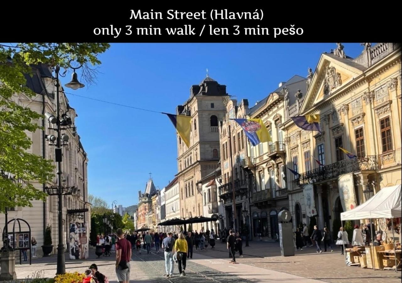 E2 Luxury Oldtown Apt - 2X Parking, Foodstore, Pcscreen, Netflix, Unlimited Music, Crib, Babychair, Fastwifi, Aircon Kosice Exterior photo